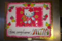 torta di compleanno - hello kitty