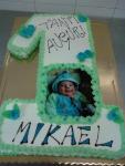 torta di compleanno - numero uno