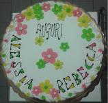 torta compleanno fiori