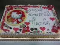 torta di compleanno - hello kitty